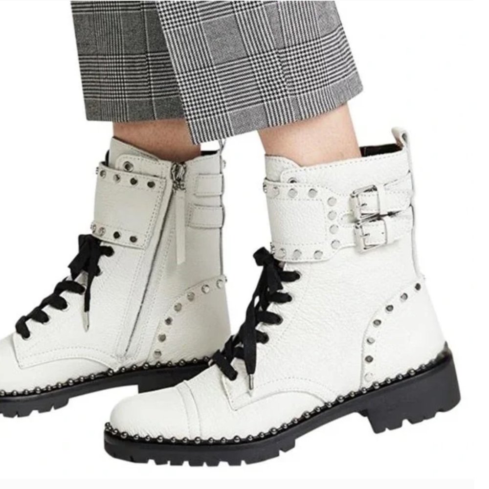 Sam Edelman Studded Leather Boots - NEW - Picture 8 of 13